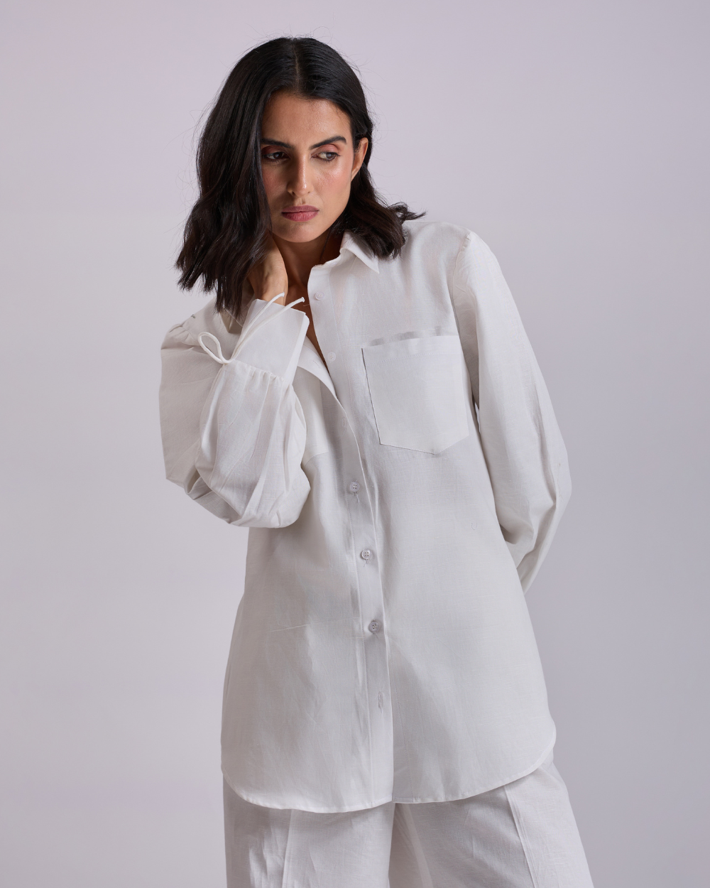 Ivory OverSized Shirt