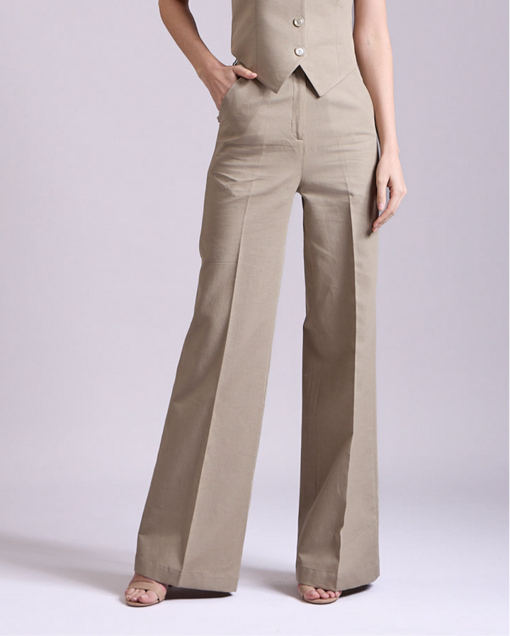 Linen - Olive pant
