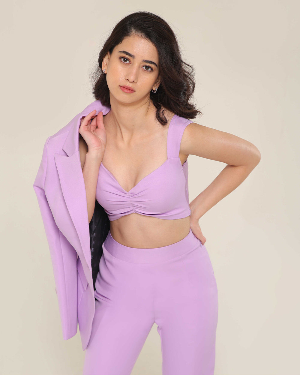 Marky Lavender Top