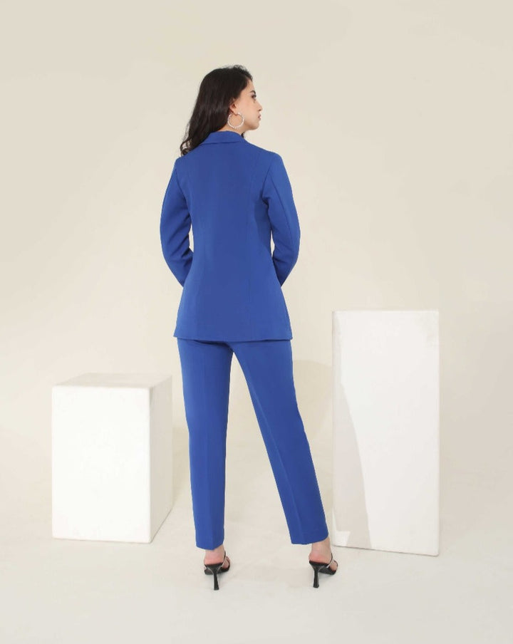 Marky Royal-Blue Blazer Set