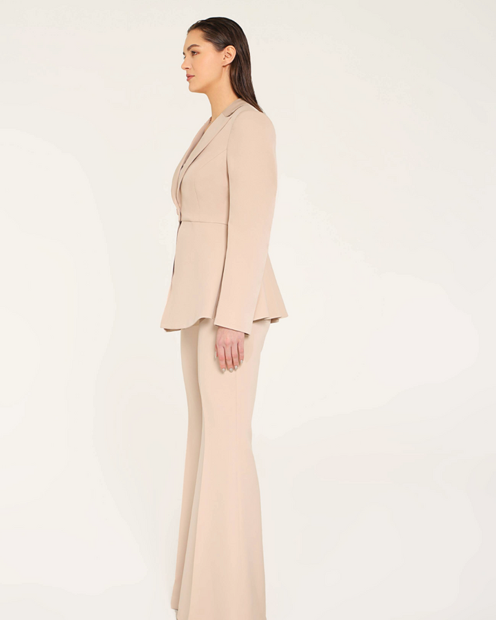 Sly Beige Blazer Set