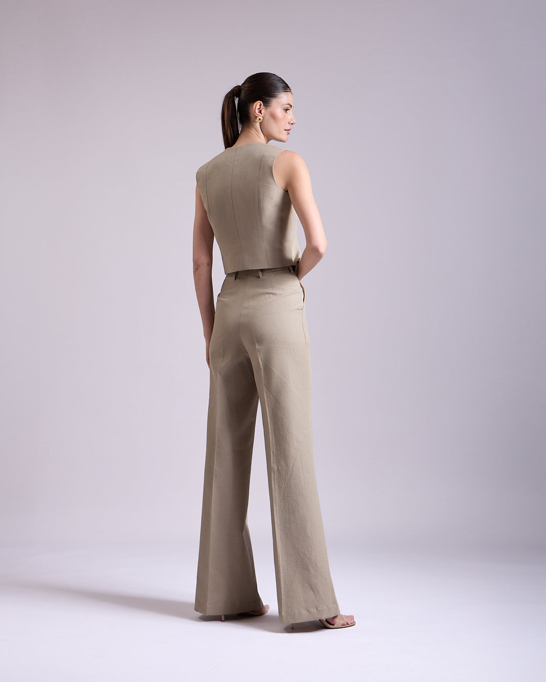 Linen - Olive pant