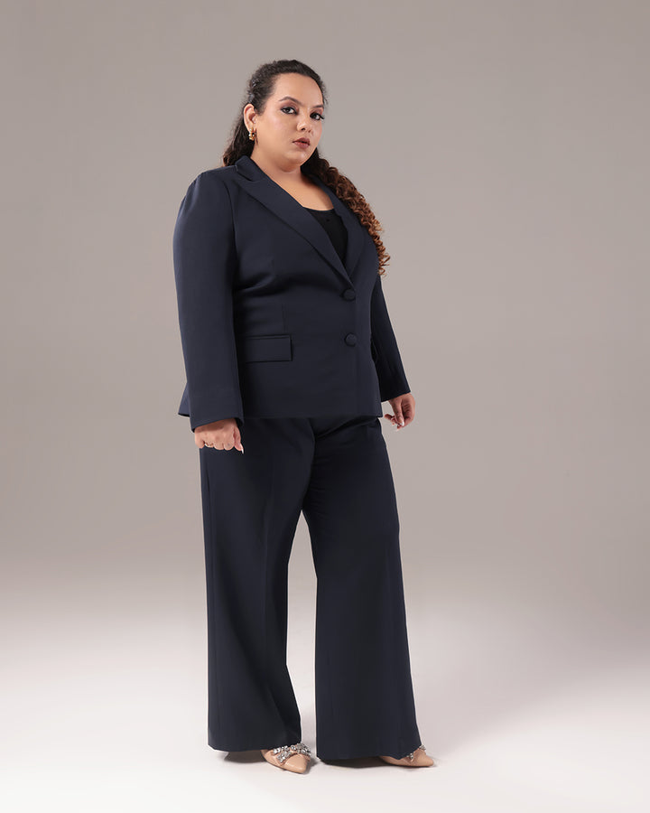Navy Blue Formal 2-Piece Suit