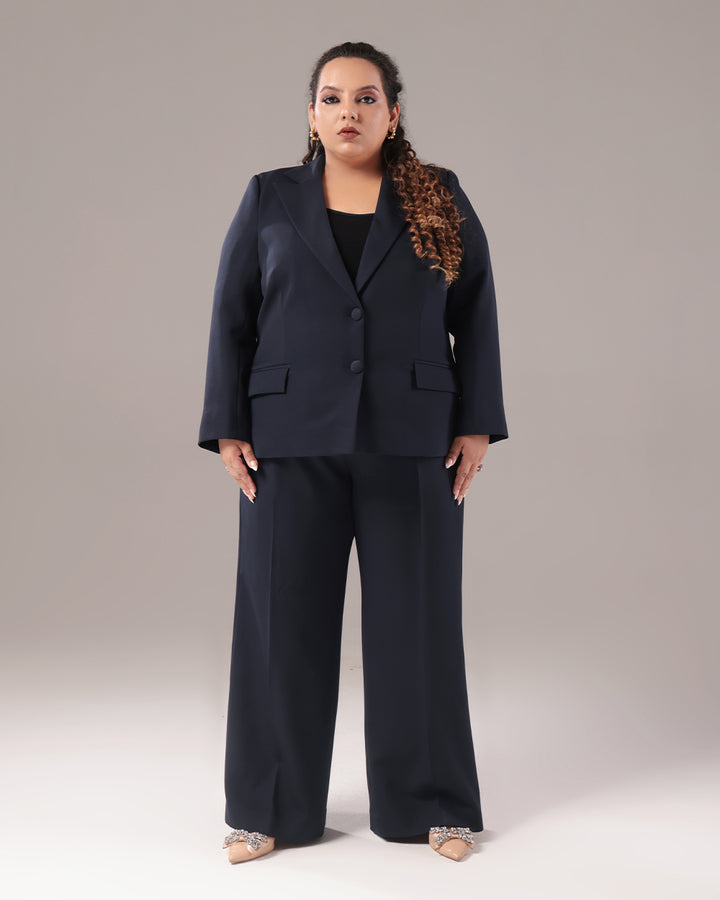 Navy Blue Formal 2-Piece Suit