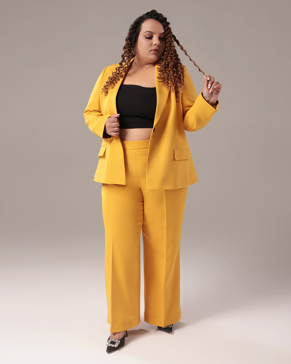 Yellow Formal 2-Piece Suit