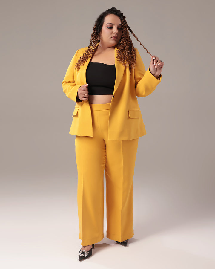 Yellow Formal 2-Piece Suit