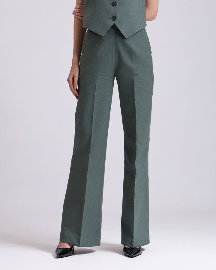 Green pant