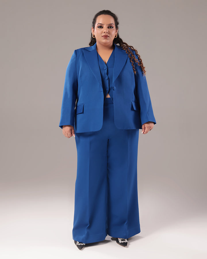 Royal Blue Sim Fit Blazer Suit