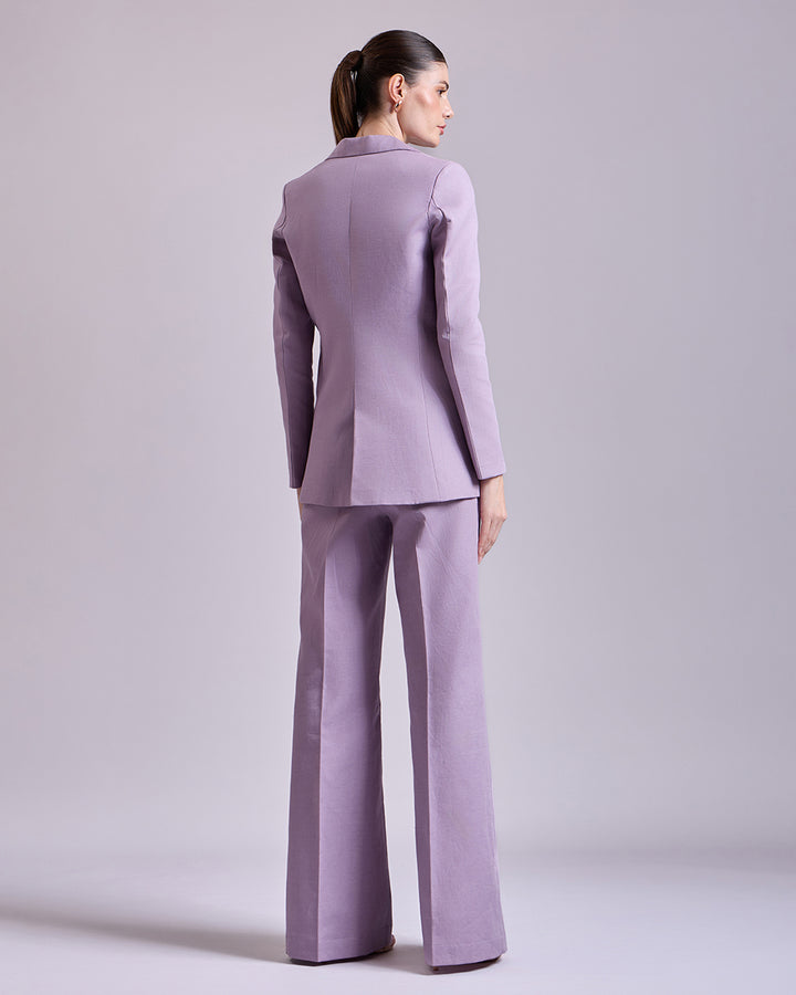 Onion pink Single-Breasted Suit 2-Piece
