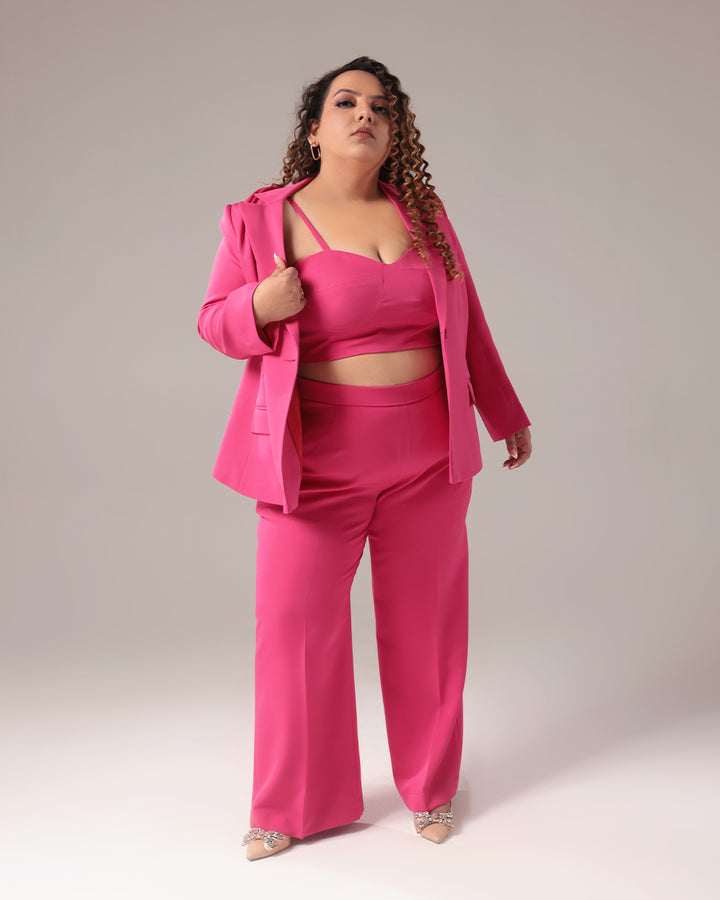 Hot Pink Formal 2- Piece Suit