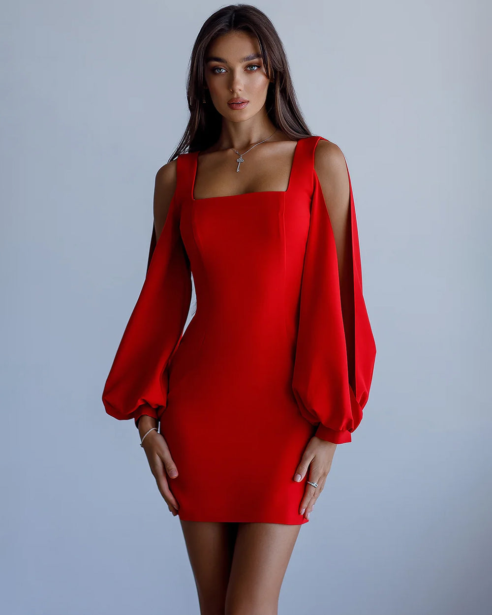 Sarah Cut-out Sleeve Dress