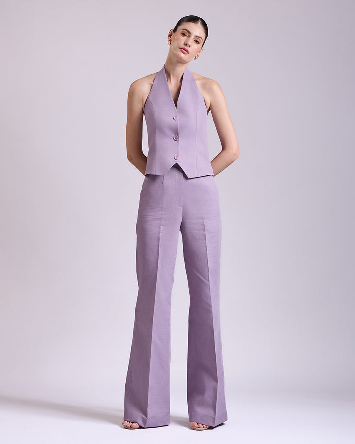 Onion Pink Single breasted 3-Piece Suit