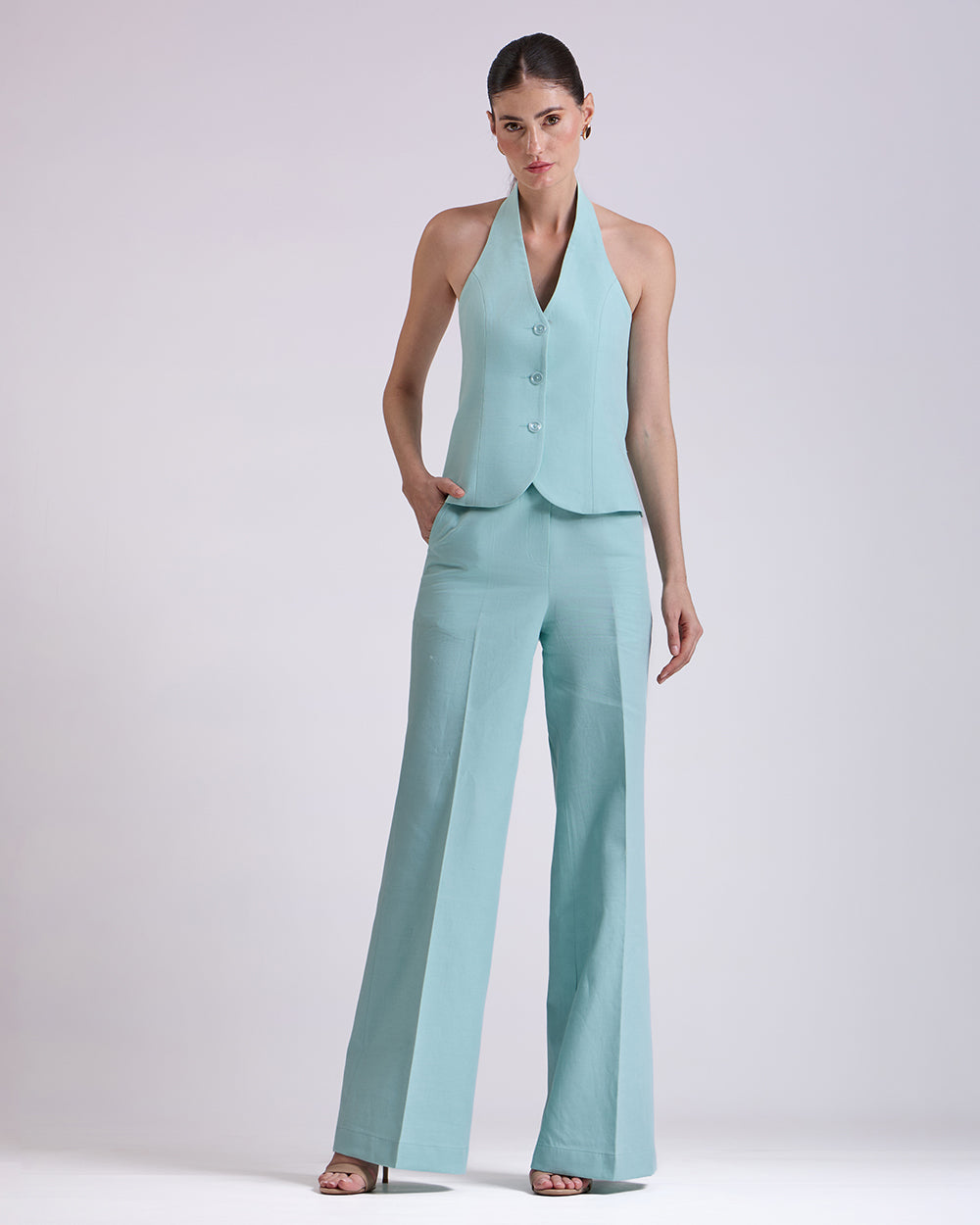 Teal Blue Pant