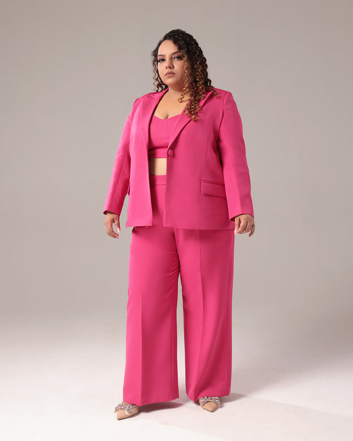 Hot Pink Formal 2- Piece Suit