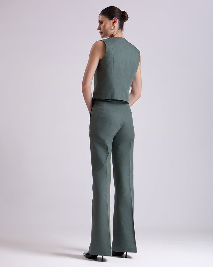 Green pant