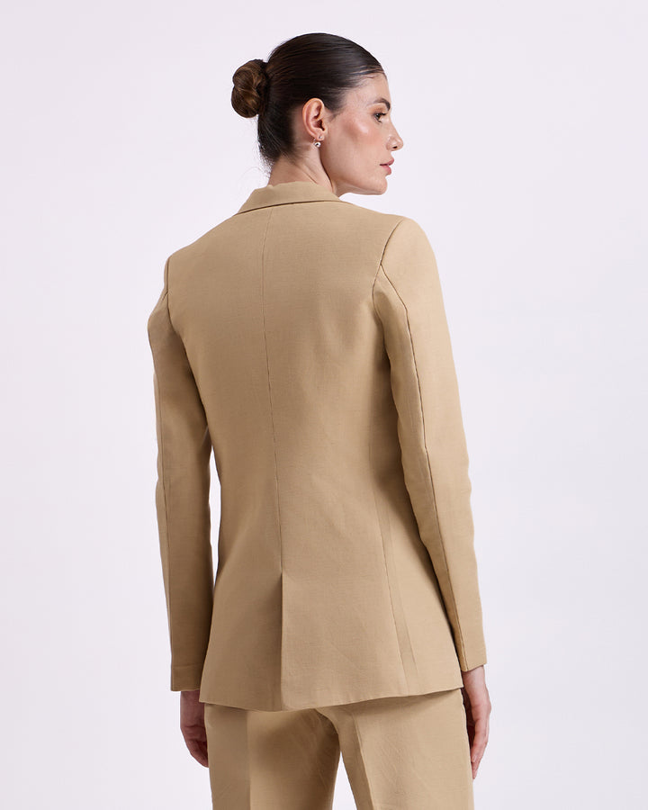 Tan Brown Blazer