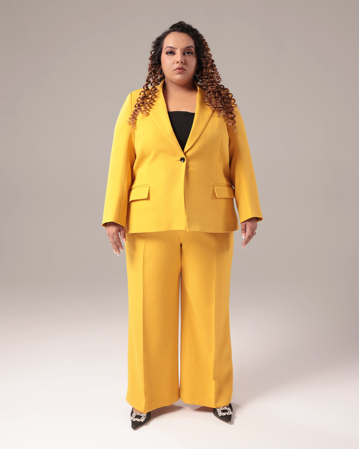 Yellow Formal 2-Piece Suit