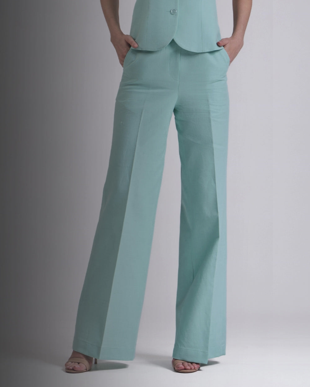 Teal Blue Pant
