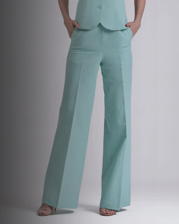 Teal Blue Pant