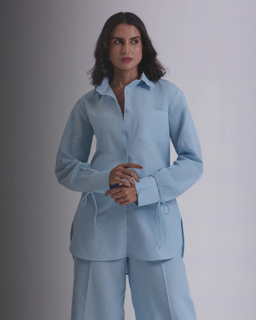 Sky Blue OverSized Shirt