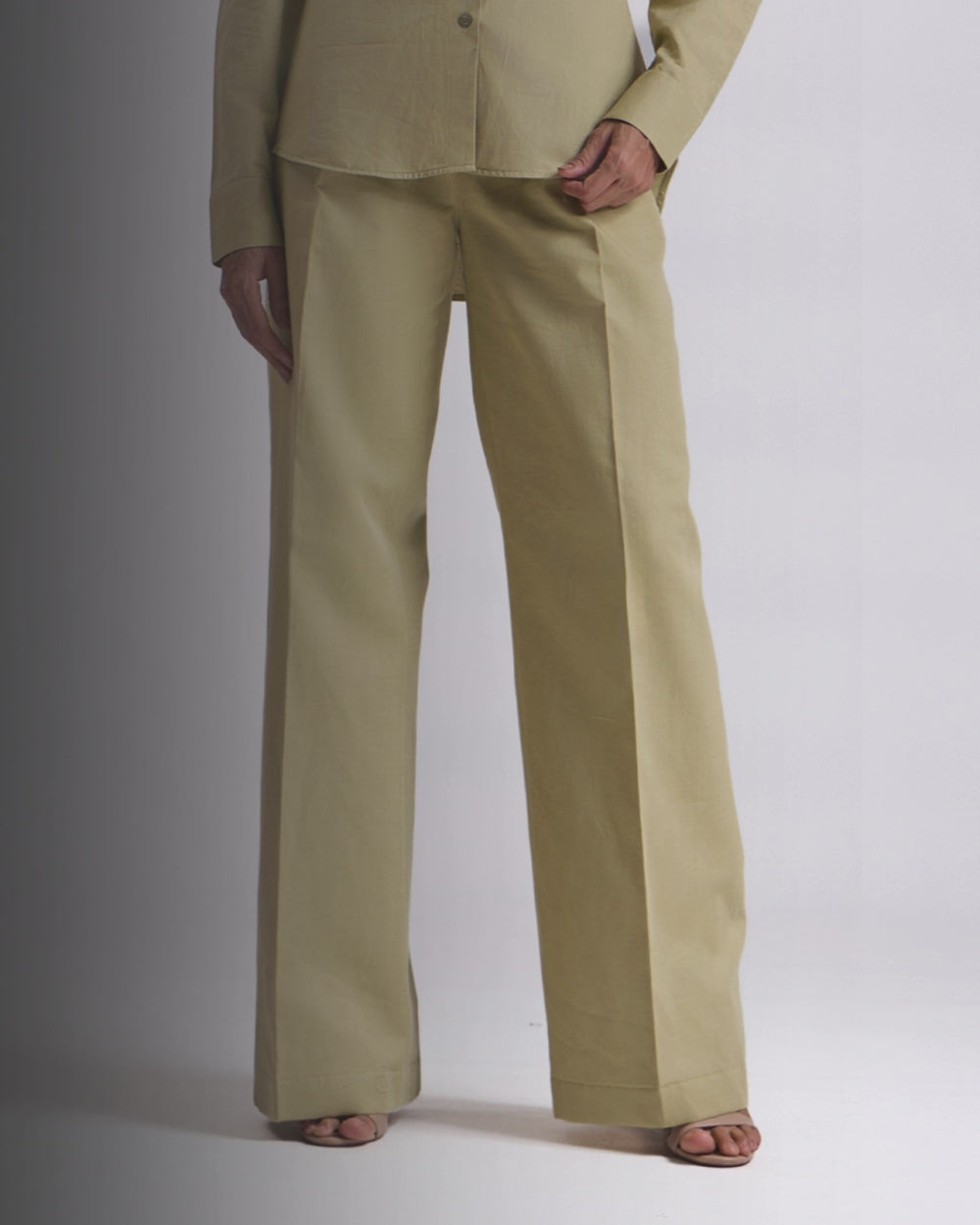 Pista Green Regular -Fit pant