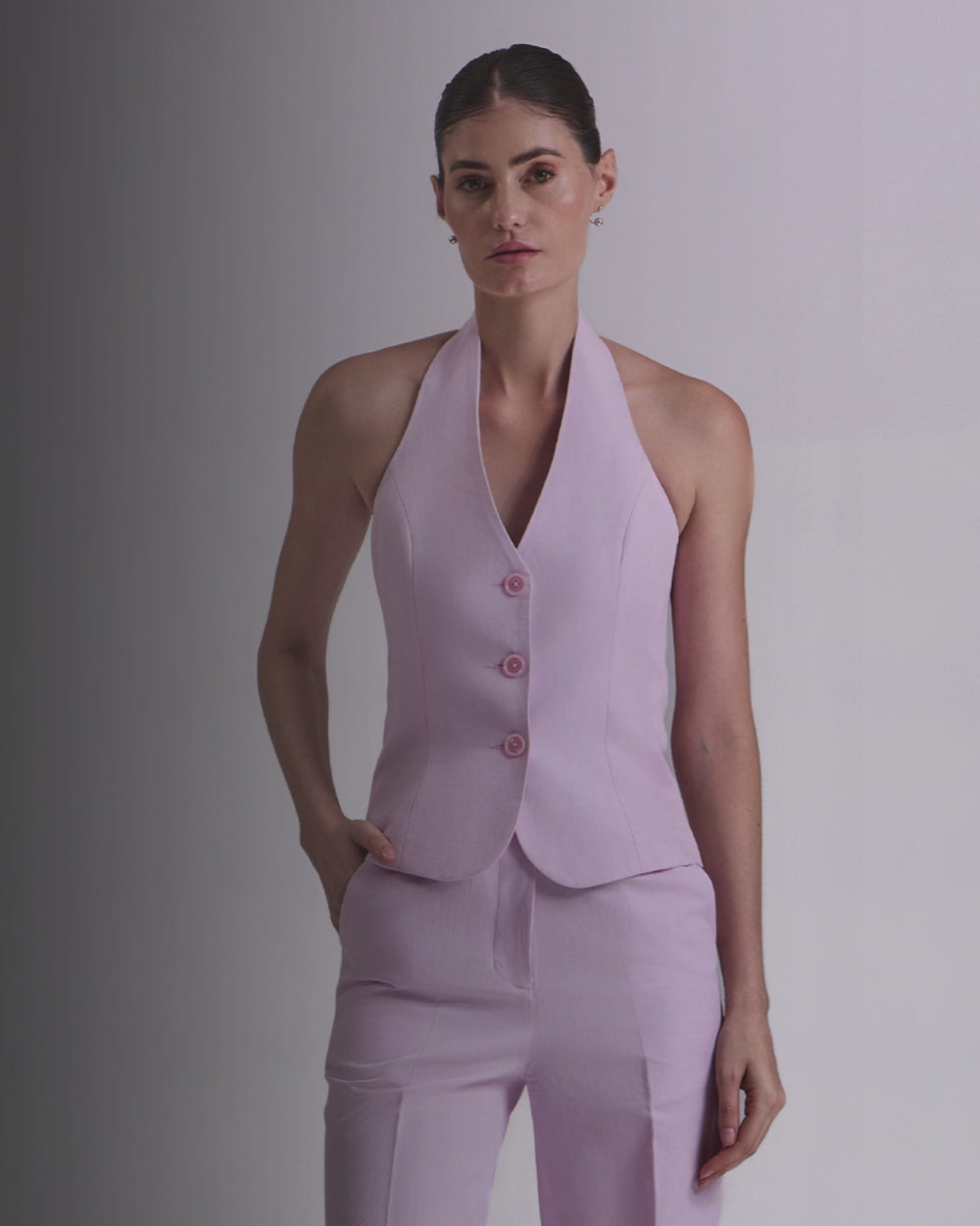 Lavender waistcoat