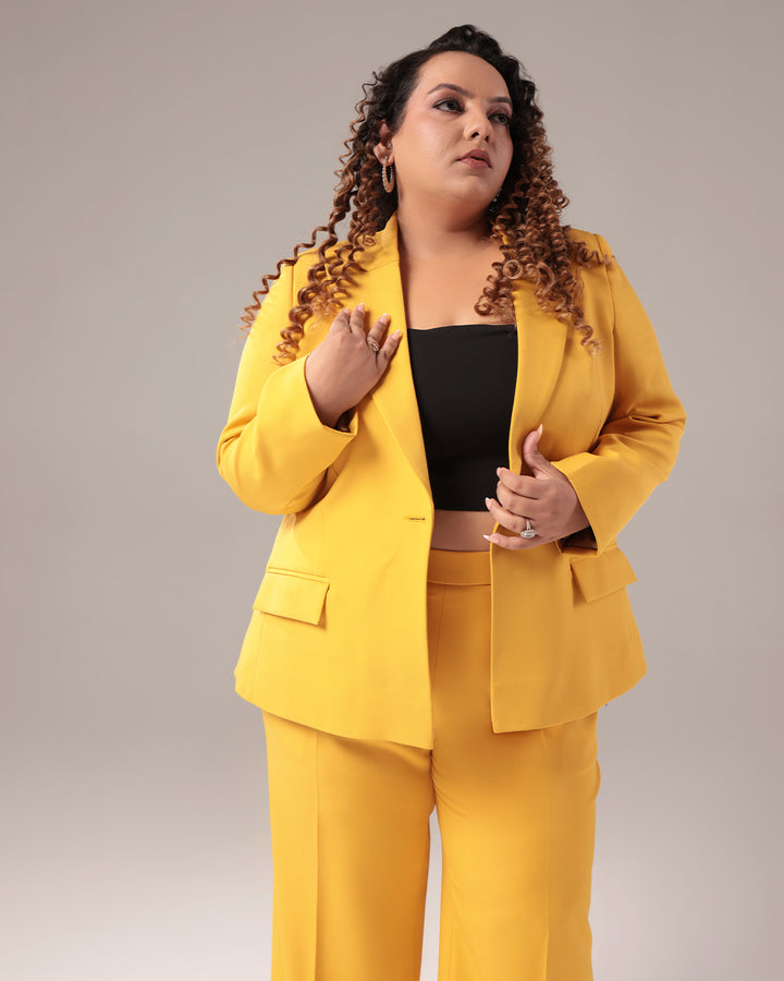 Yellow Formal 2-Piece Suit