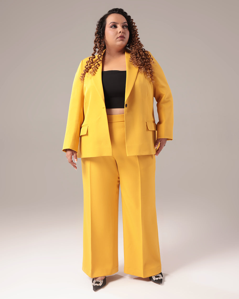 Yellow Formal 2-Piece Suit