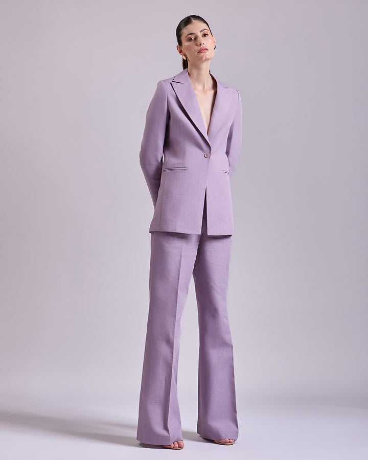 Onion pink Single-Breasted Suit 2-Piece