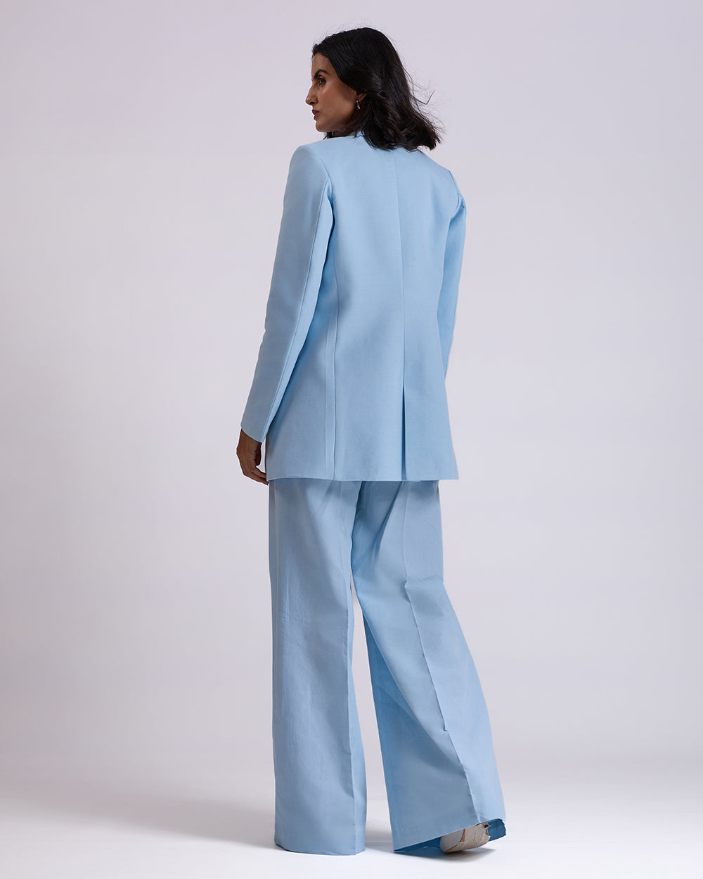 Sky blue Oversized 2-Piece Suit