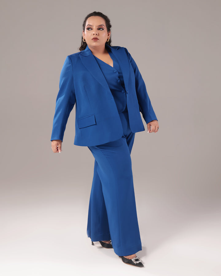 Royal Blue Sim Fit Blazer Suit
